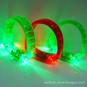 Funky LED flashing bracelets